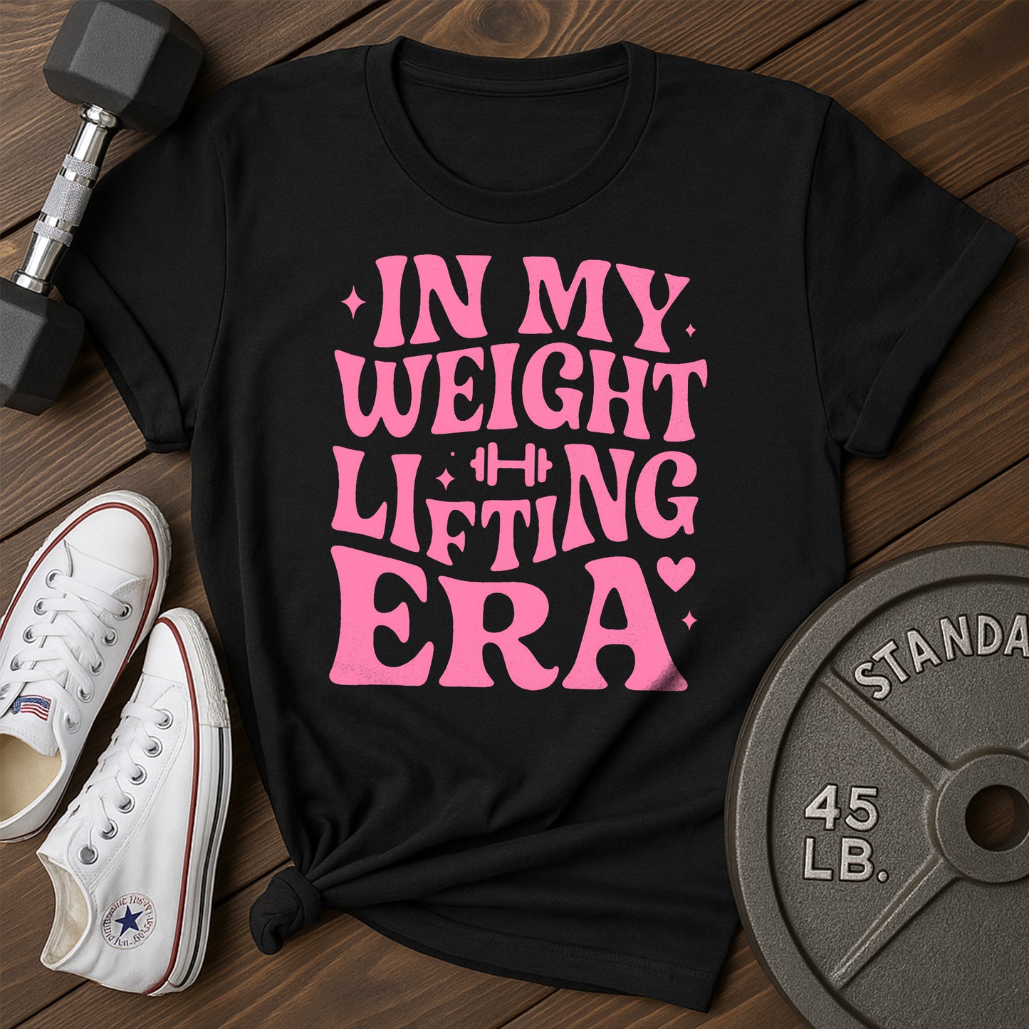 Weight Lifting E T-Shirt