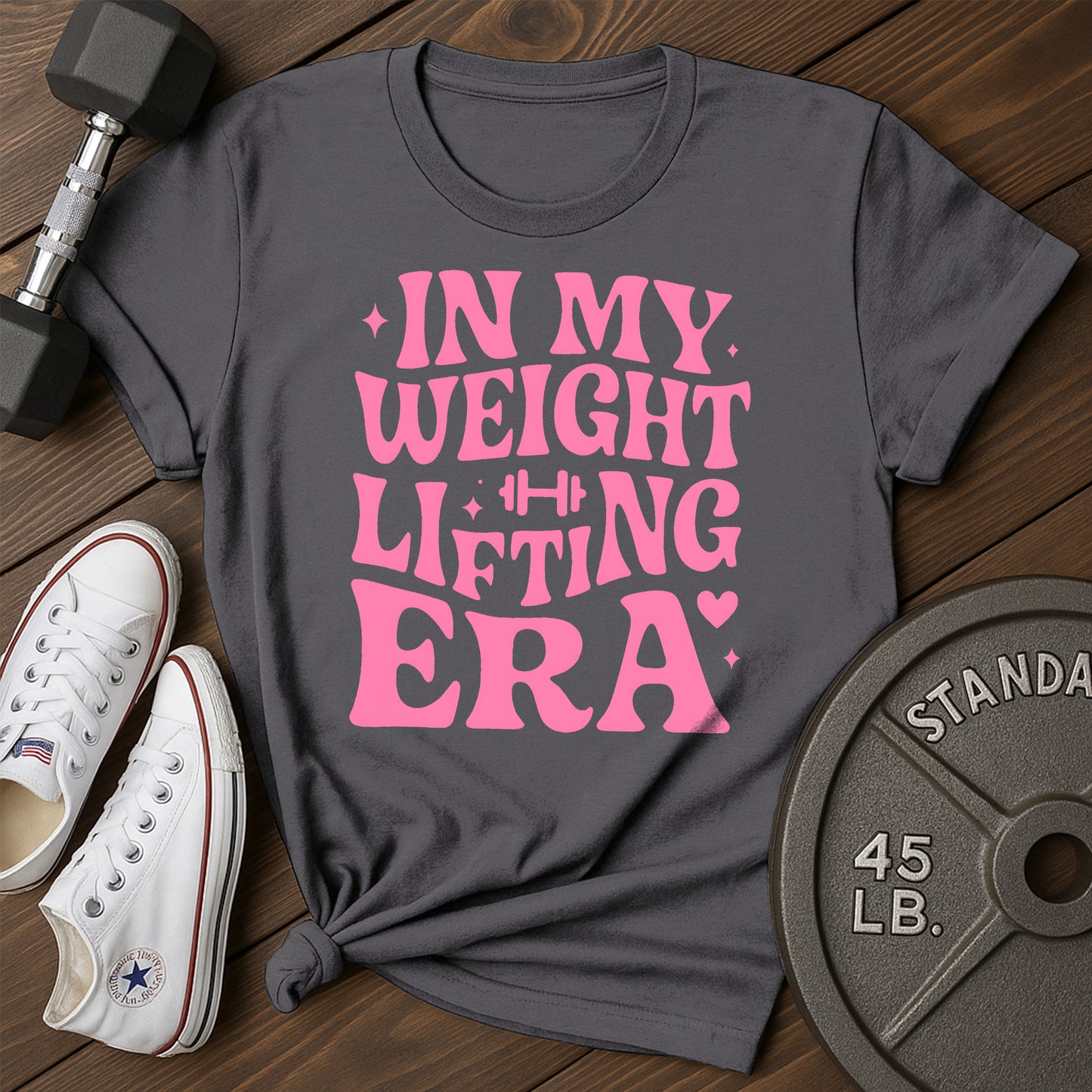 Weight Lifting E T-Shirt