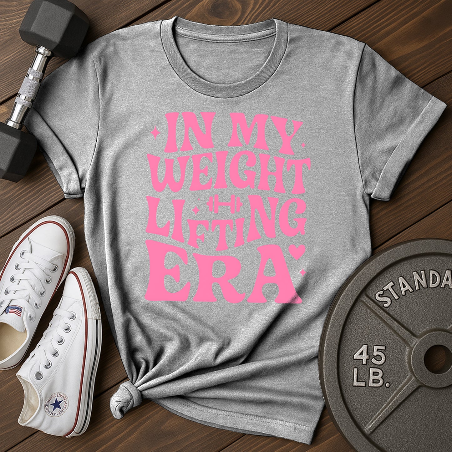 Weight Lifting E T-Shirt