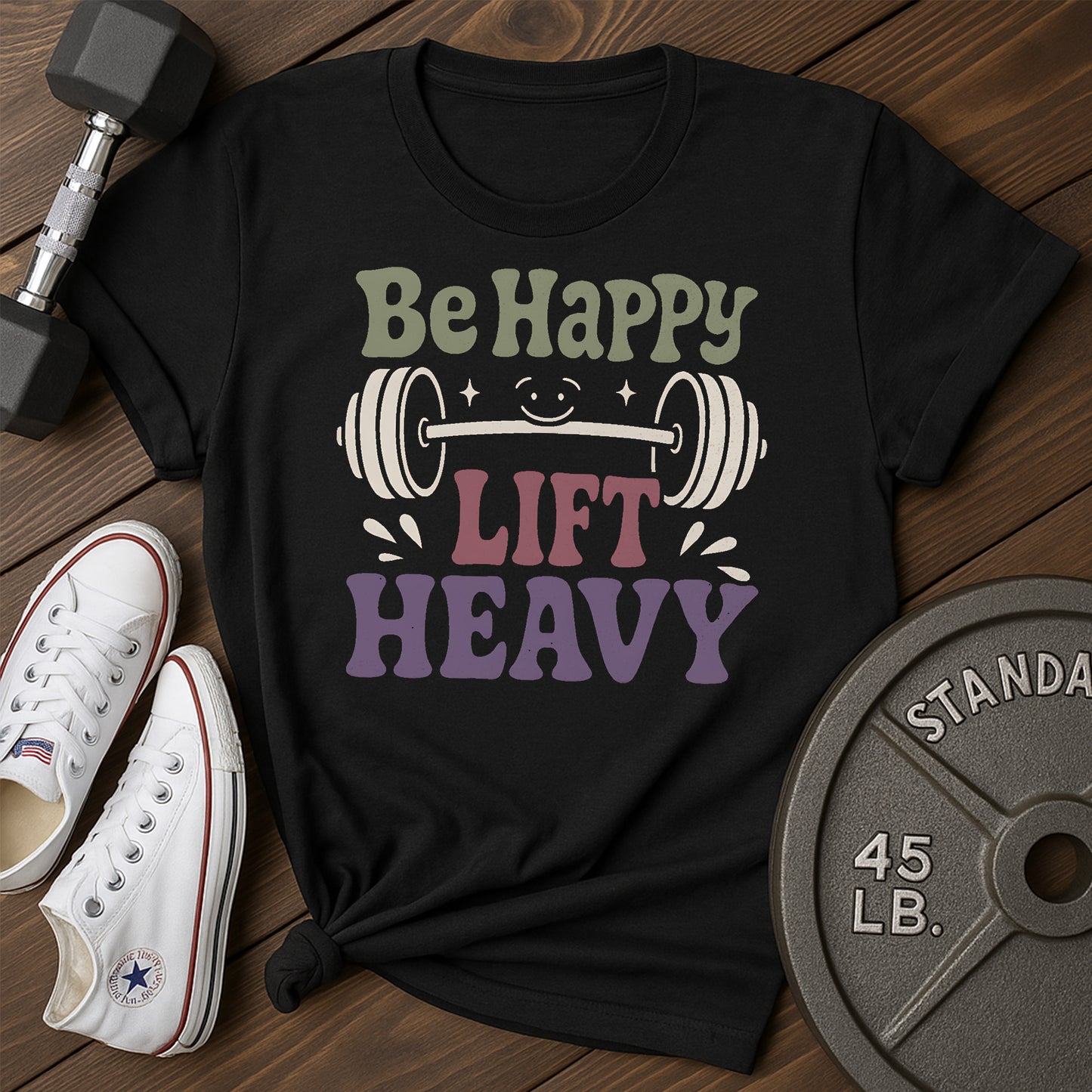 Dumbbells Stars G T-Shirt