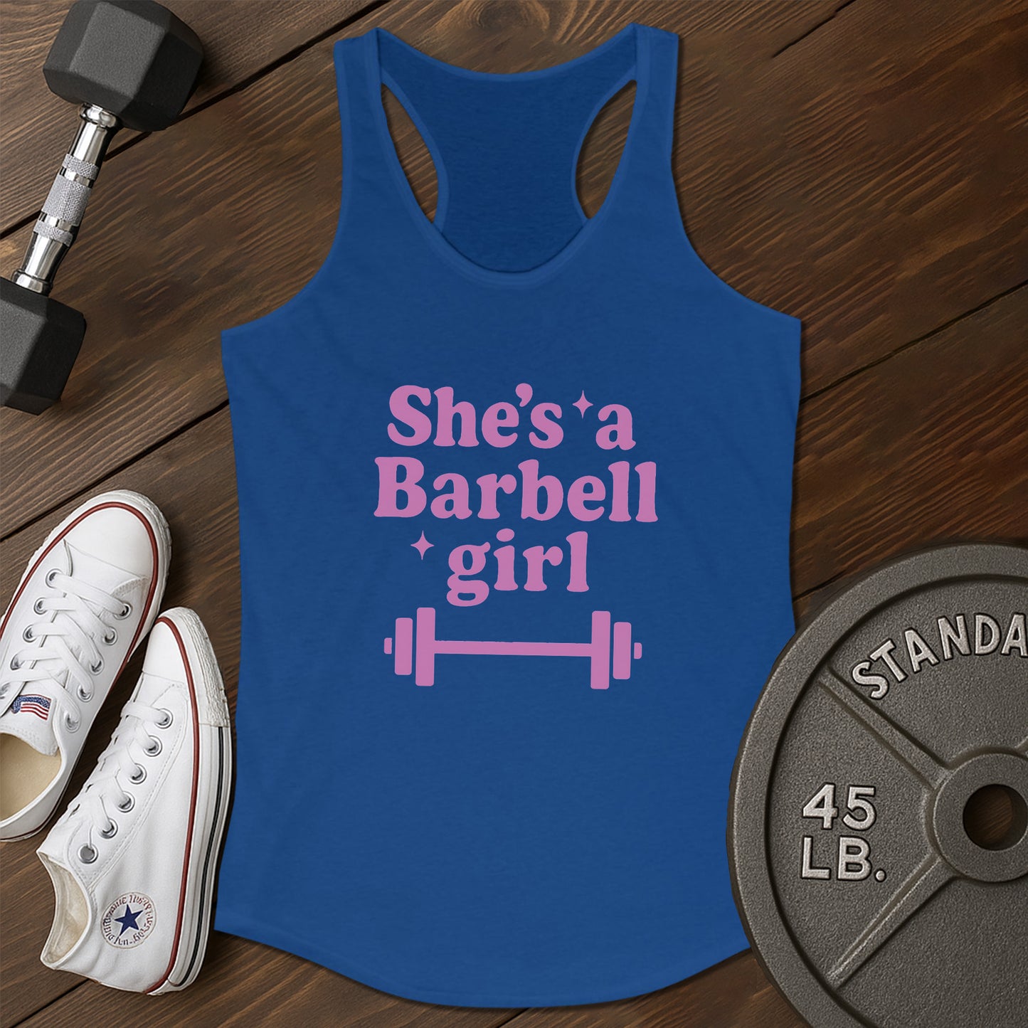Barbell Girl E Tank