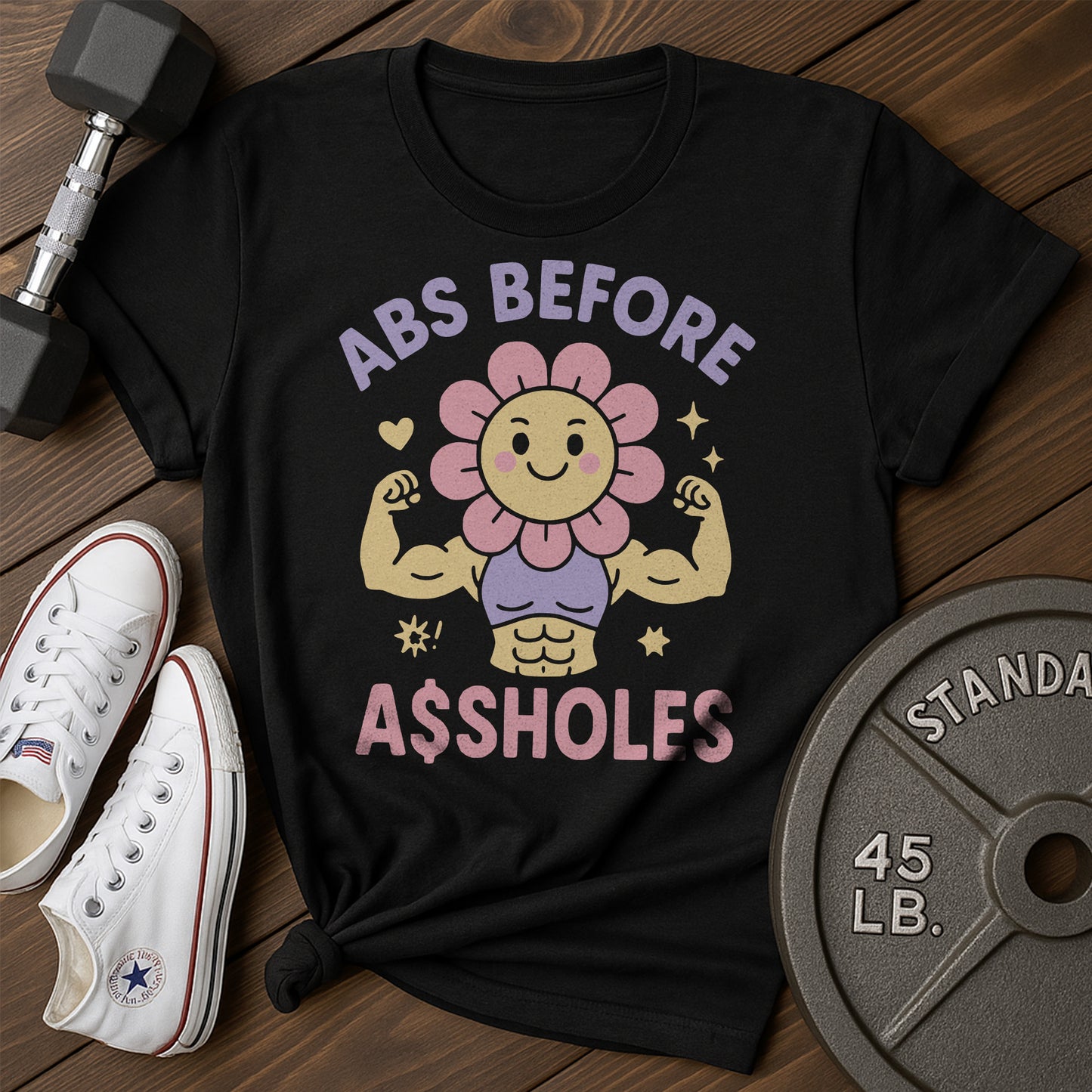 Abs Before Assholes Ab T-Shirt