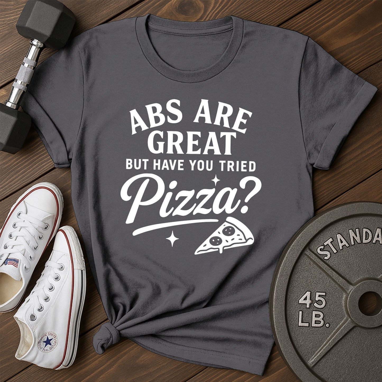 Abs great al T-Shirt - charcoal - Abs Great AL Charcoal.jpg