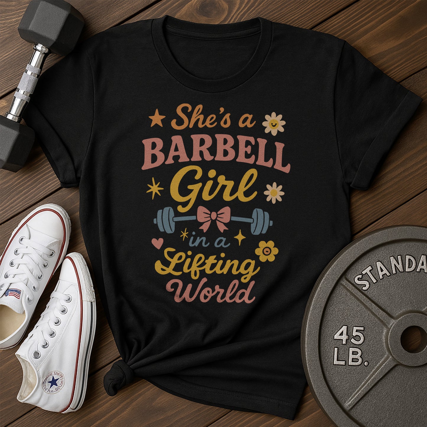 Barbell Life Ab T-Shirt