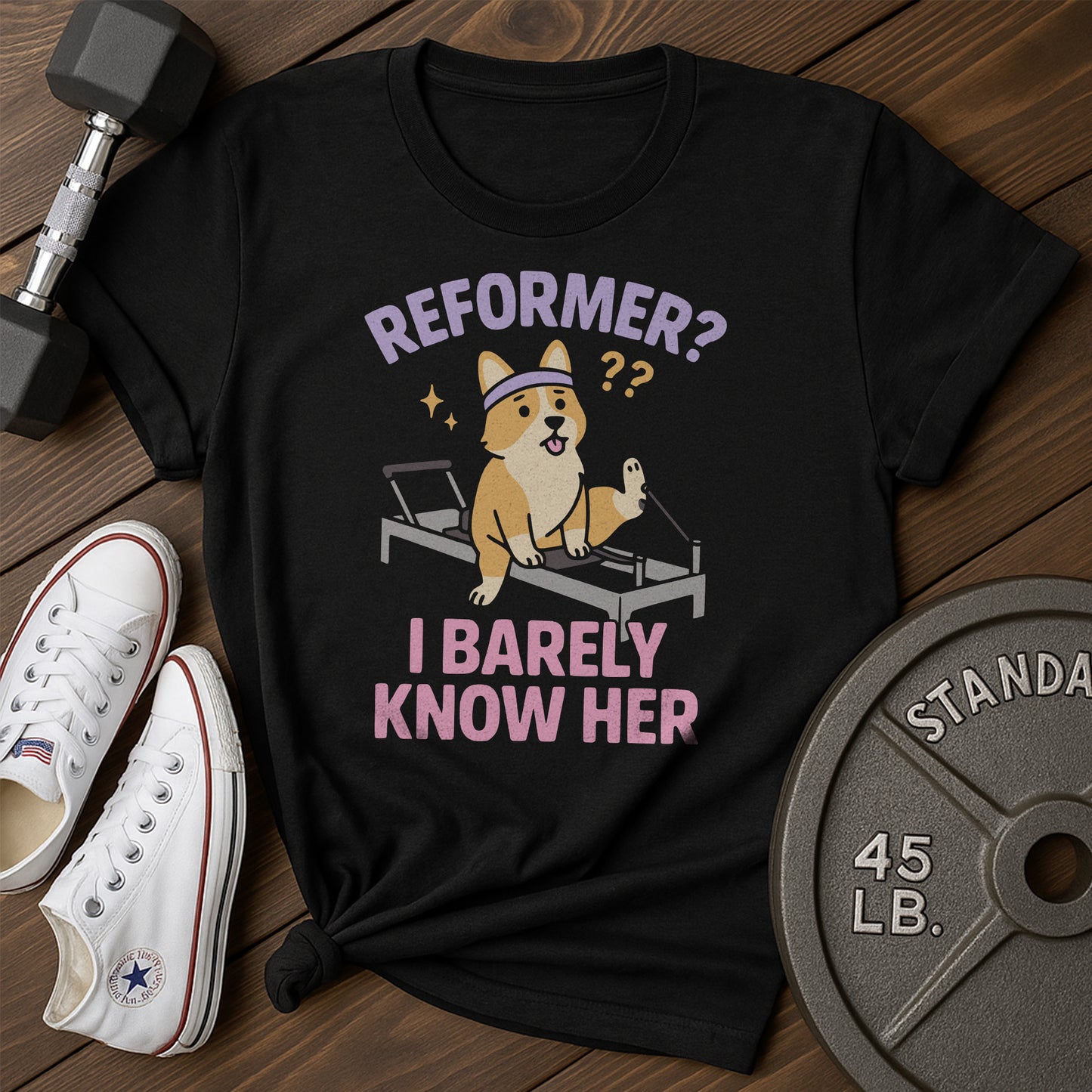 Barely Knows Her Ab T-Shirt