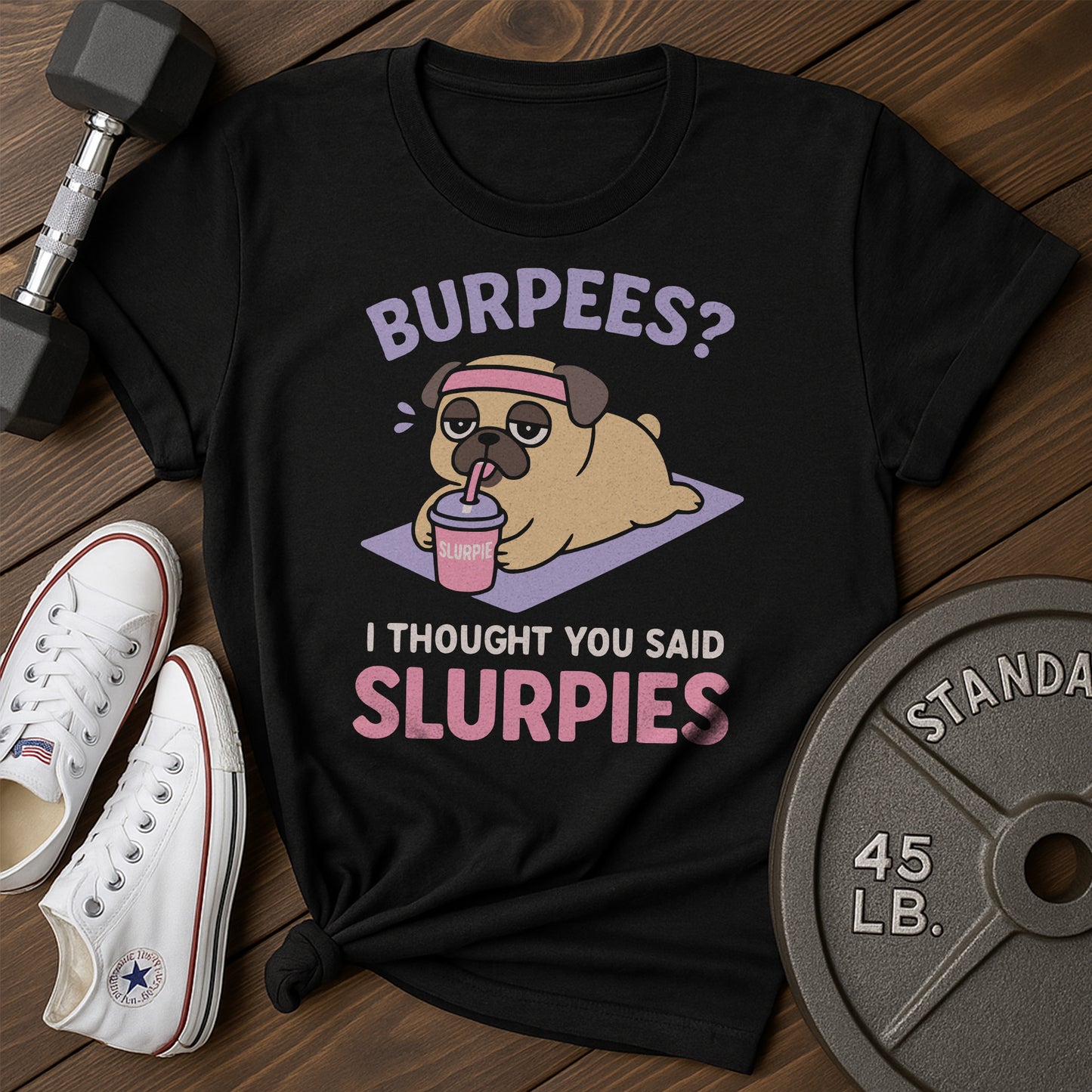 Burpees Slurpies Ab T-Shirt
