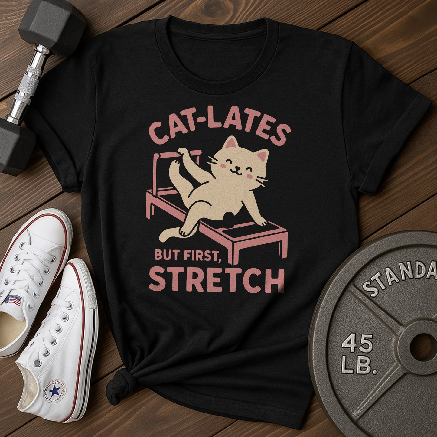 Cat-Lates Stretch Ab T-Shirt