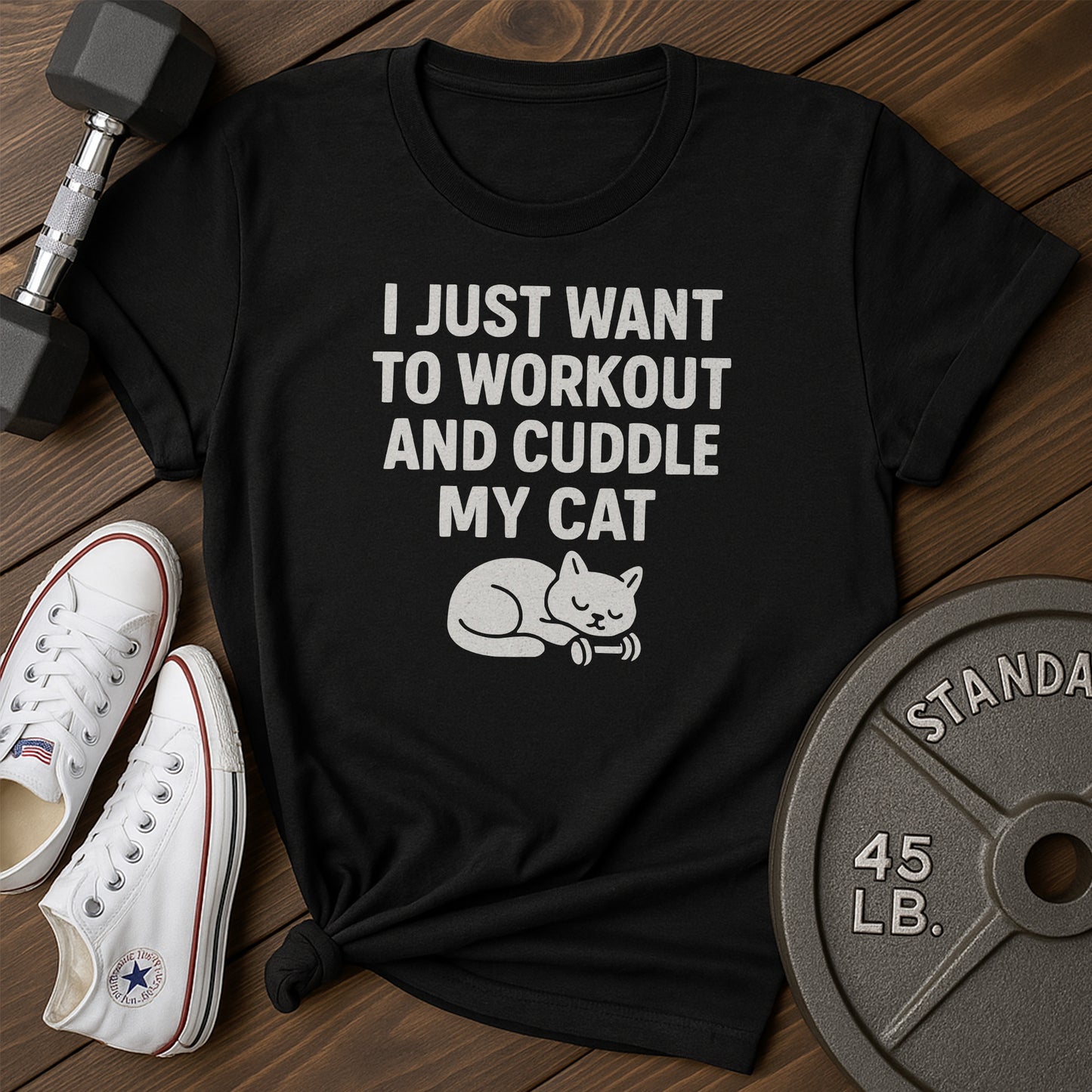 Cuddle My Cat Ac T-Shirt
