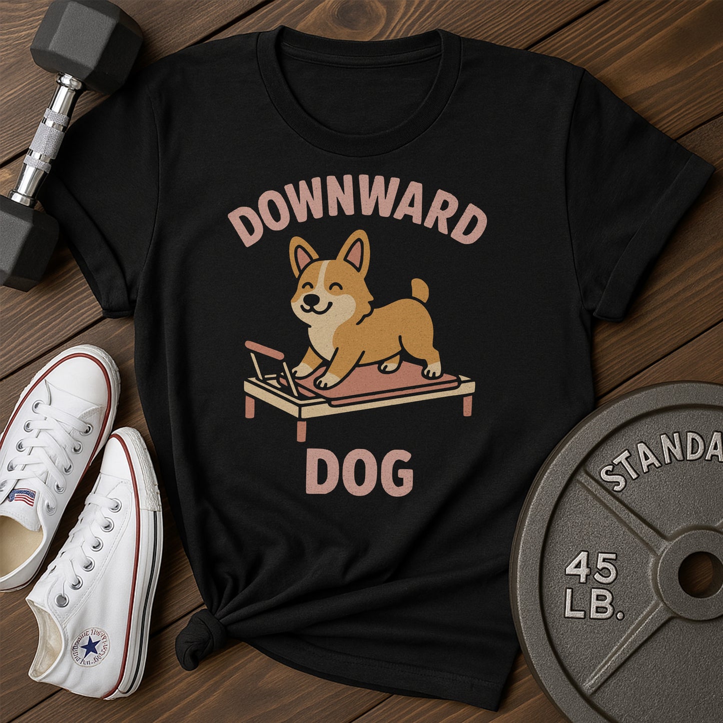 Downward Dog Ab T-Shirt