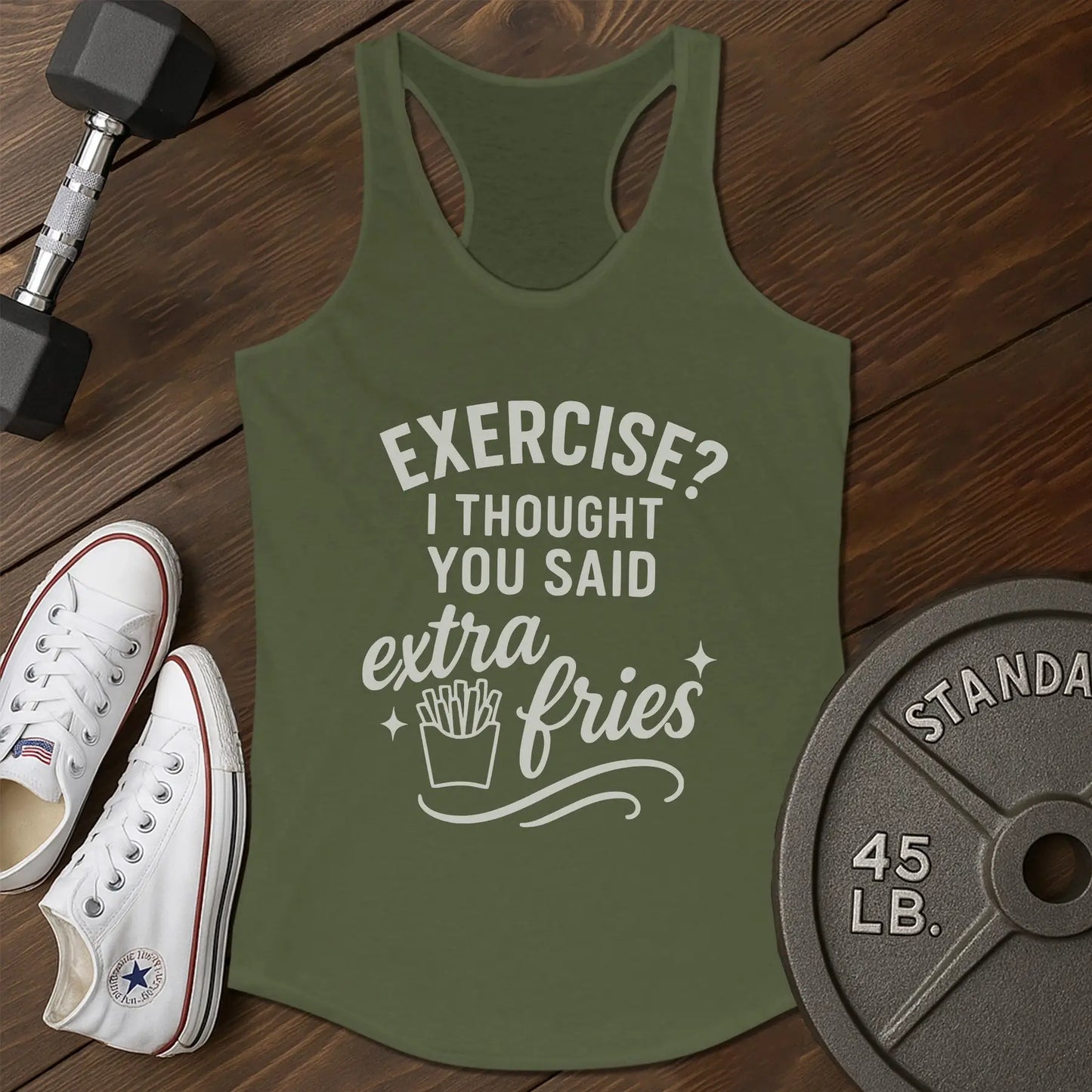 Exercise I Ag Tank - green - Exercise I AG tank Green.jpg