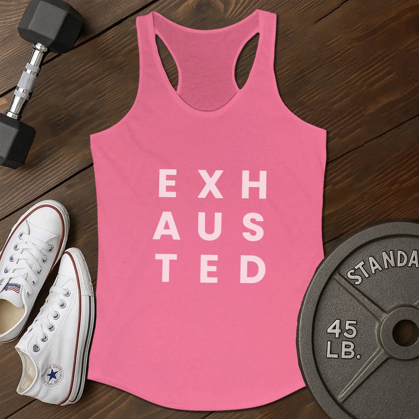 Exhausted ae tank - pink - Exhausted AE T-Shirt tankPink.jpg