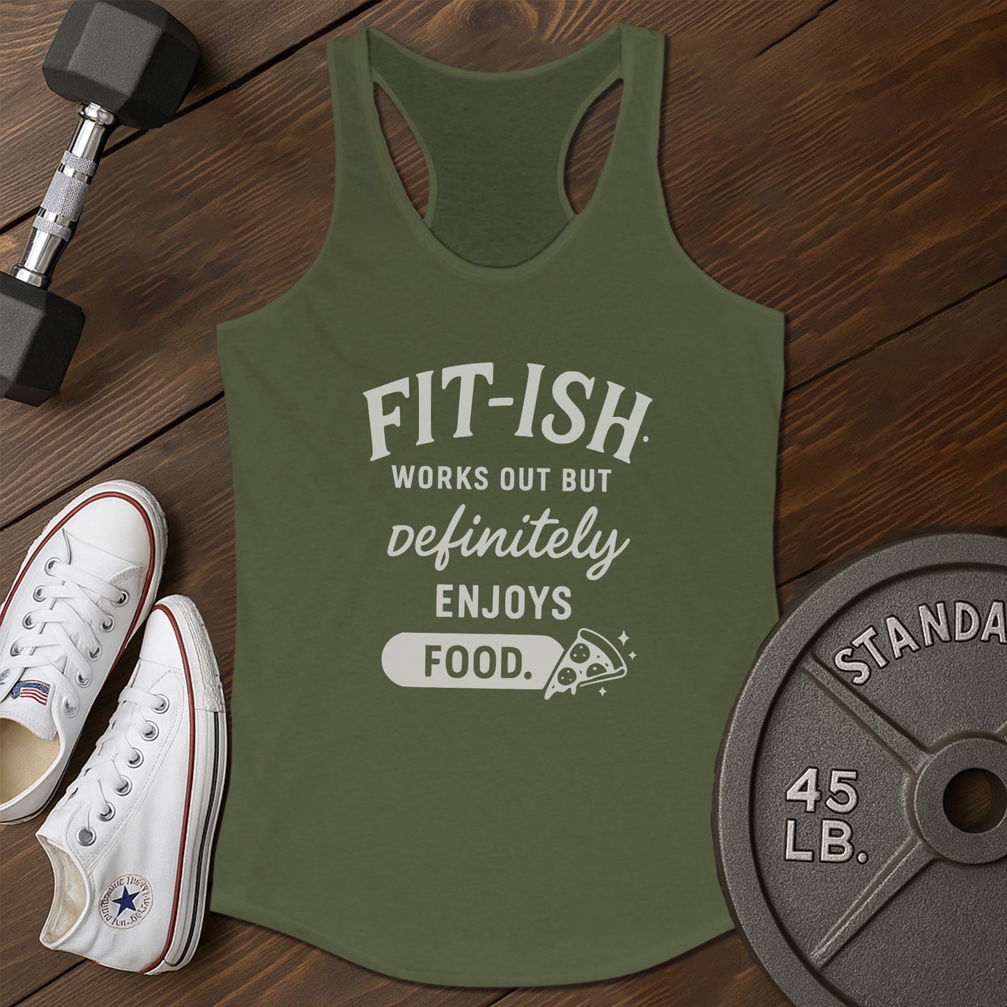 Fit ish al Tank - green - Fit Ish AL tank Green.jpg