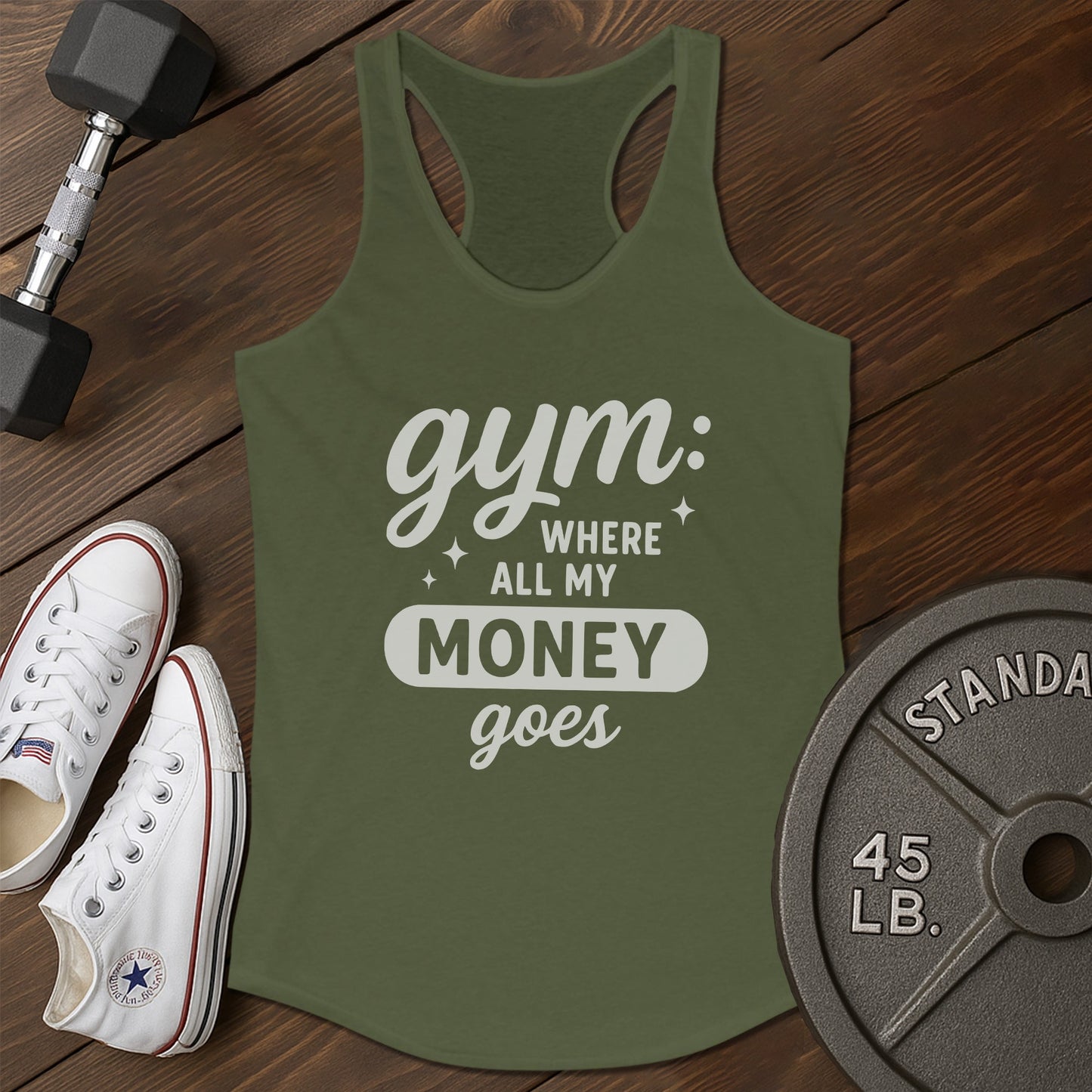 Gym ak Tank - green - Gym AK tank Green.jpg
