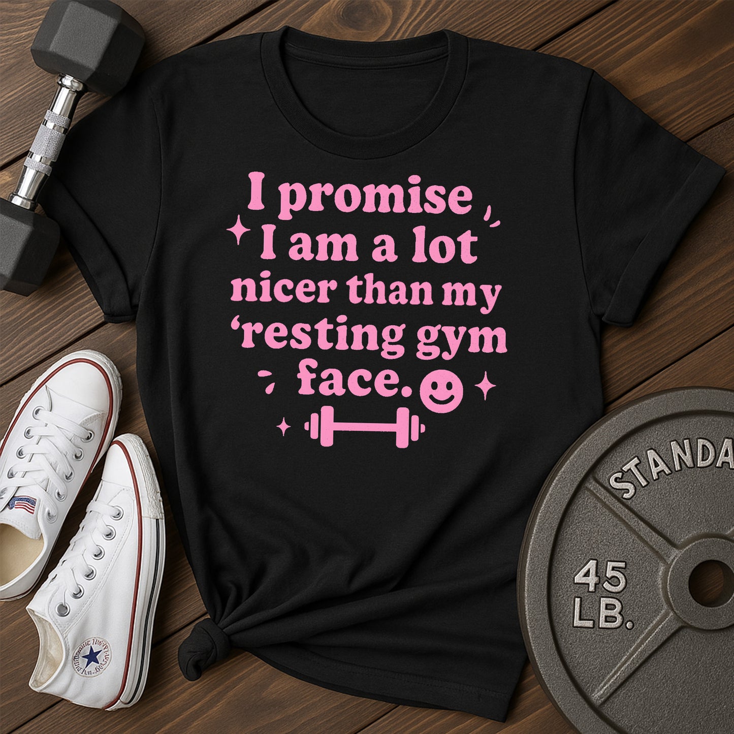 Gym Face E T-Shirt