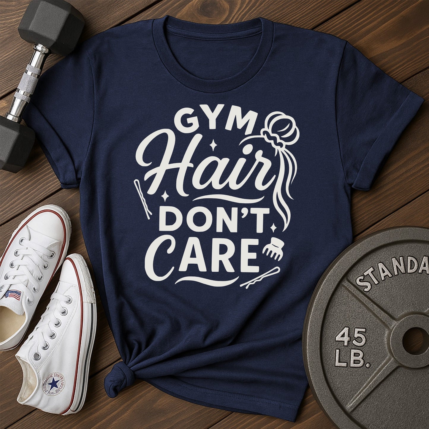 Gym Hair Ag T-Shirt - blue - Gym Hair AG Blue.jpg