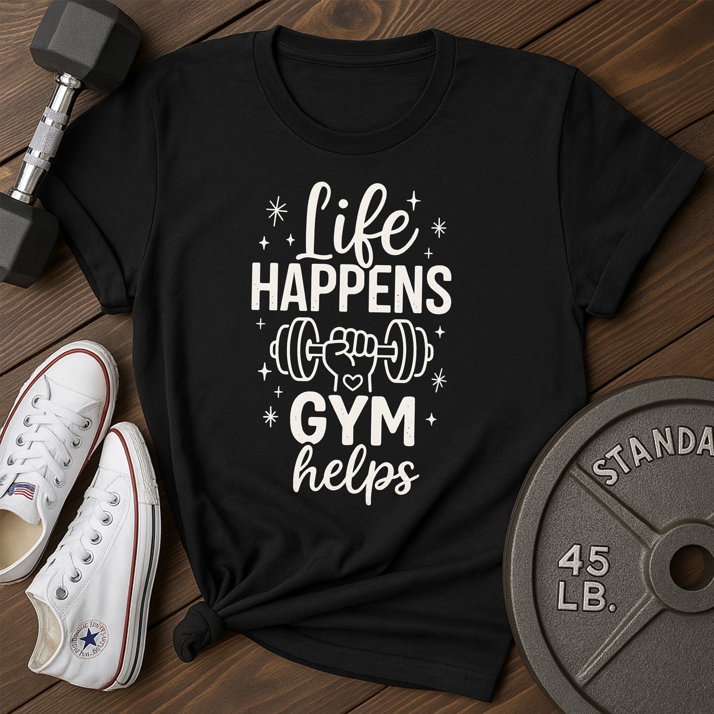 Gym Helps E T-Shirt