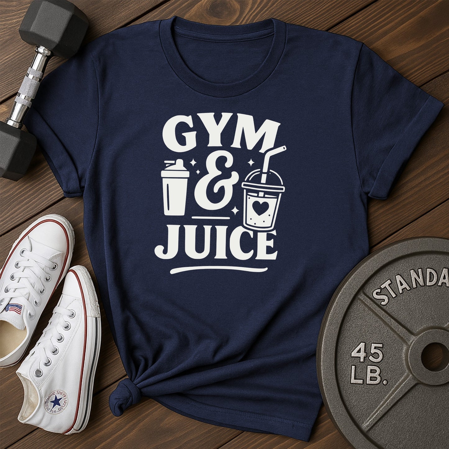 Gym juice an T-Shirt - blue - Gym Juice AN Blue.jpg