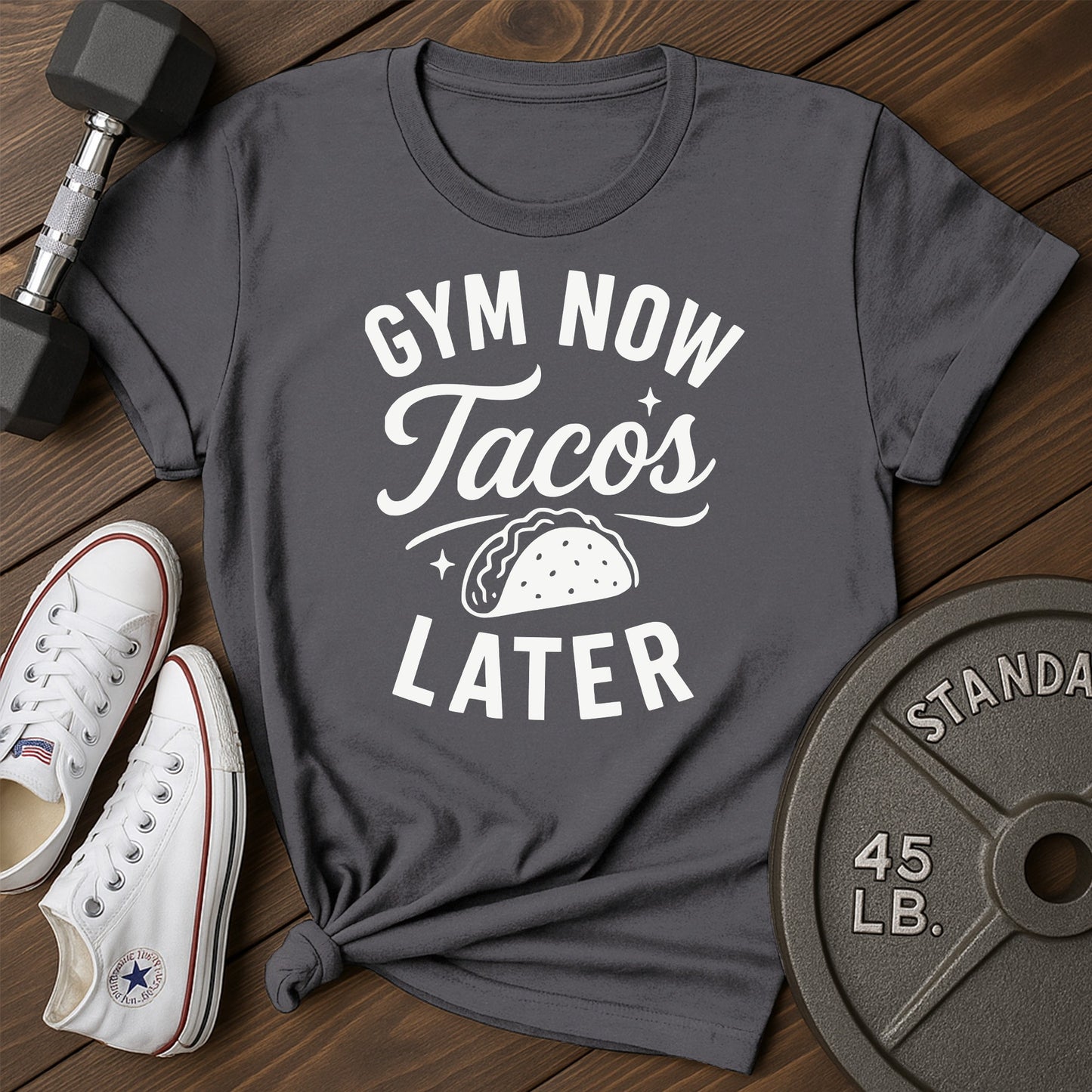 Gym No Ag T-Shirt - charcoal - Gym No AG Charcoal.jpg
