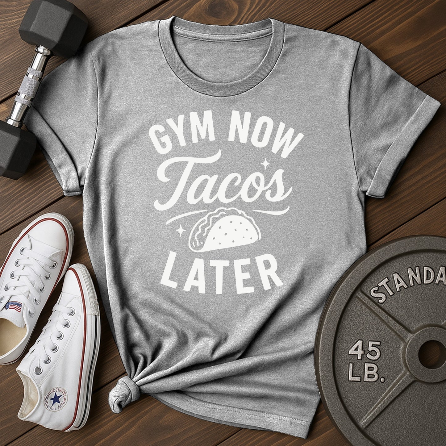 Gym No Ag T-Shirt - gray - Gym No AG Gray.jpg