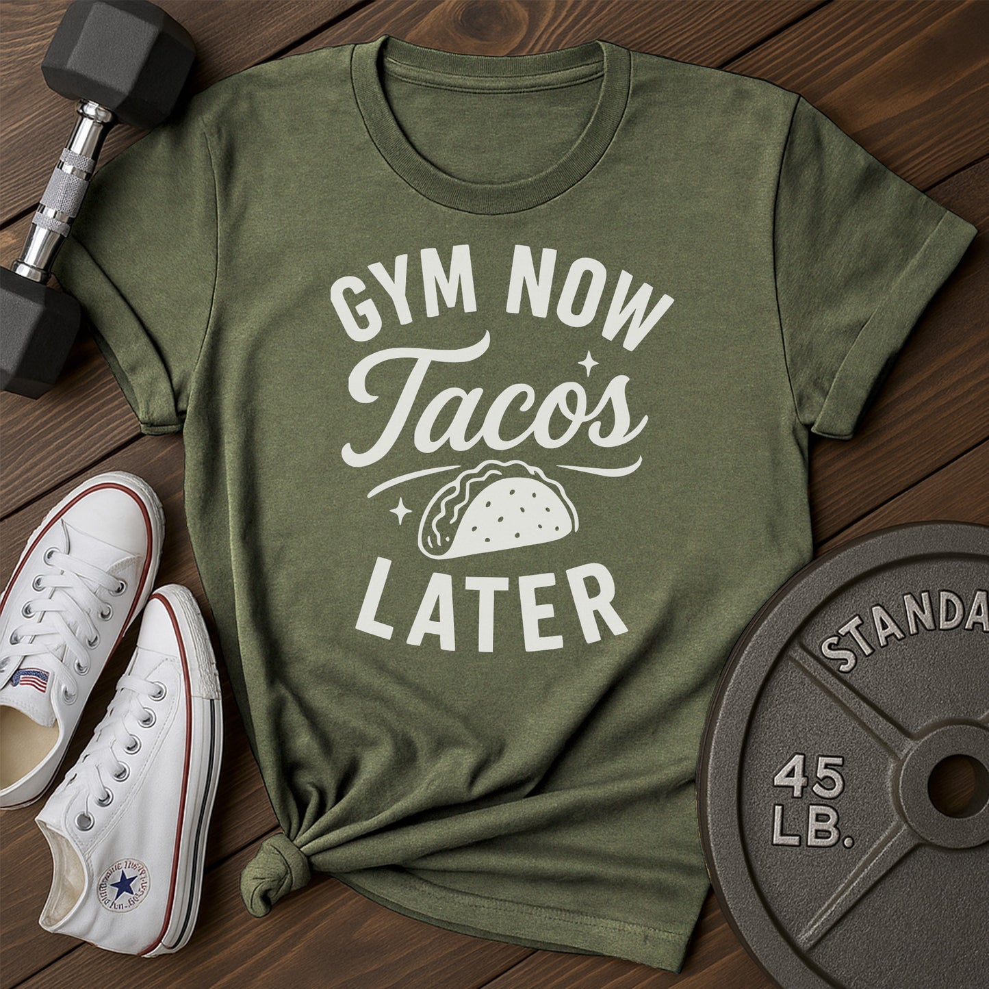 Gym No Ag T-Shirt - green - Gym No AG Green.jpg