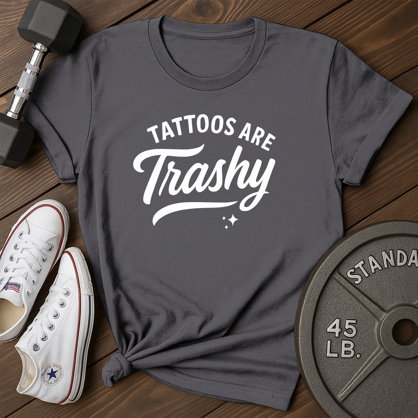 Ink trashy an T-Shirt - charcoal - Ink Trashy AN Charcoal.jpg