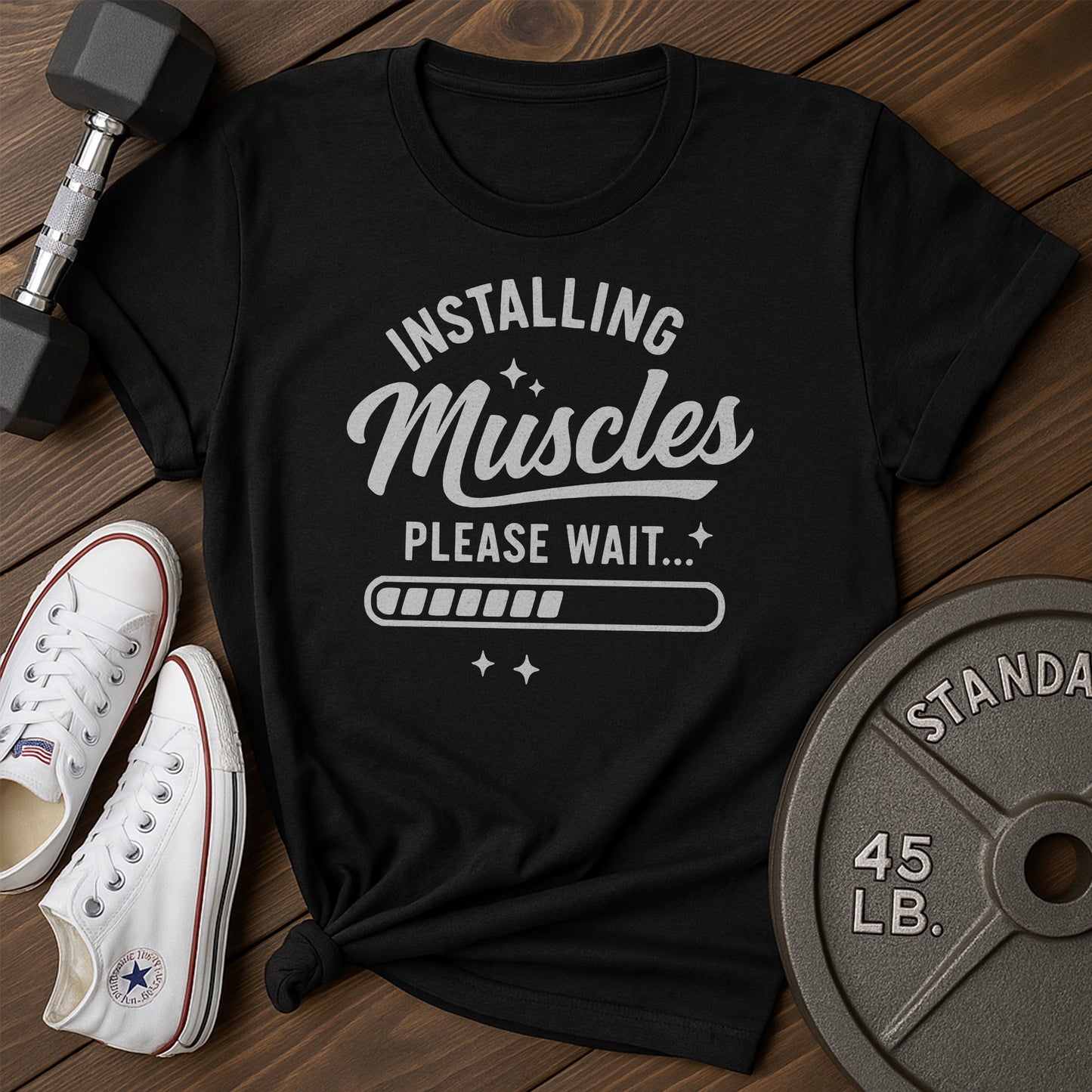 Installing Muscles Ag T-Shirt - black - Installing Muscles AG Black.jpg
