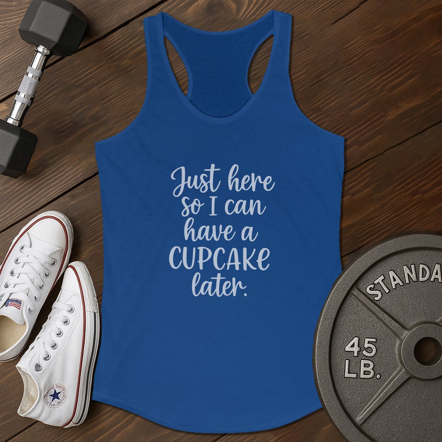 Just Here Af Tank - blue - Just Here AF tank Blue.jpg