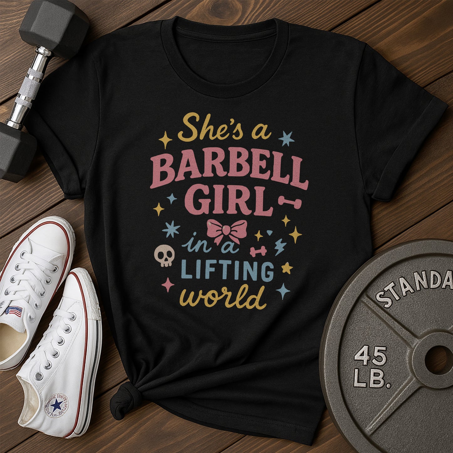 Lifting Girl Ab T-Shirt