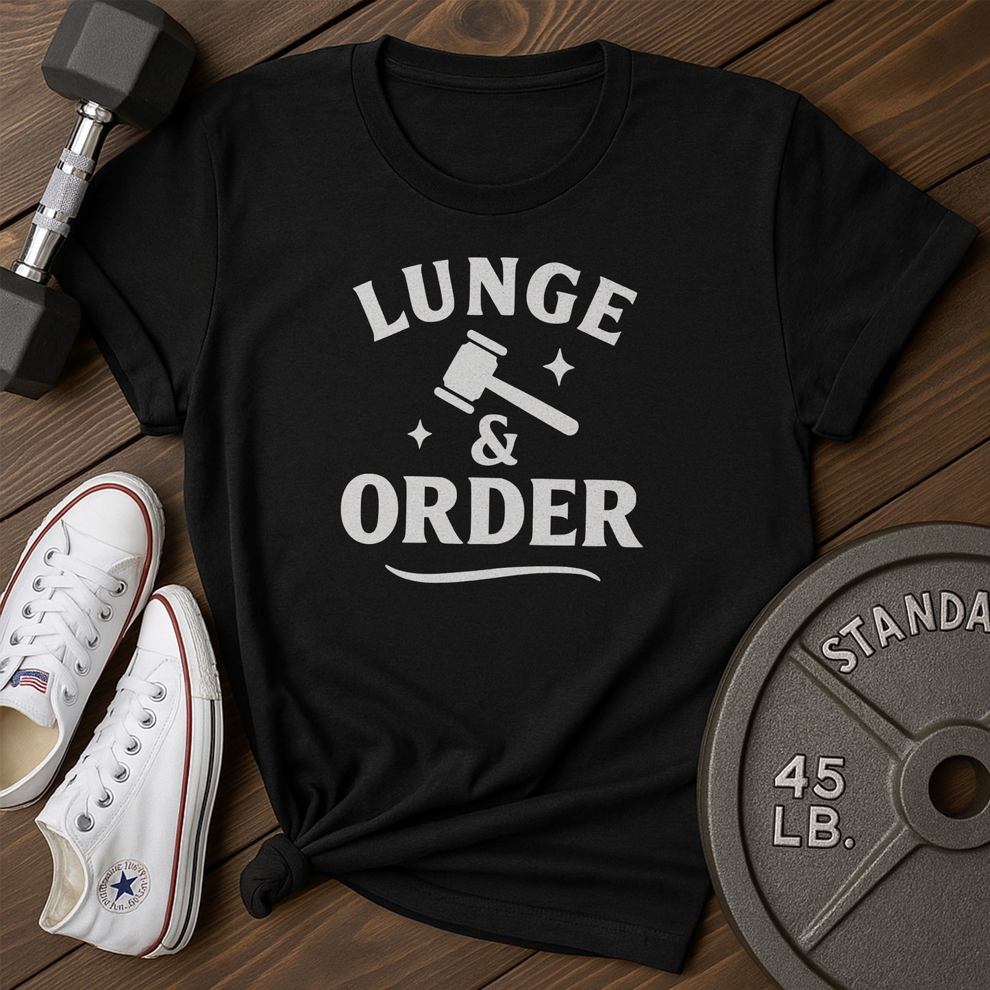 Lunge order an T-Shirt - black - Lunge Order AN Black.jpg