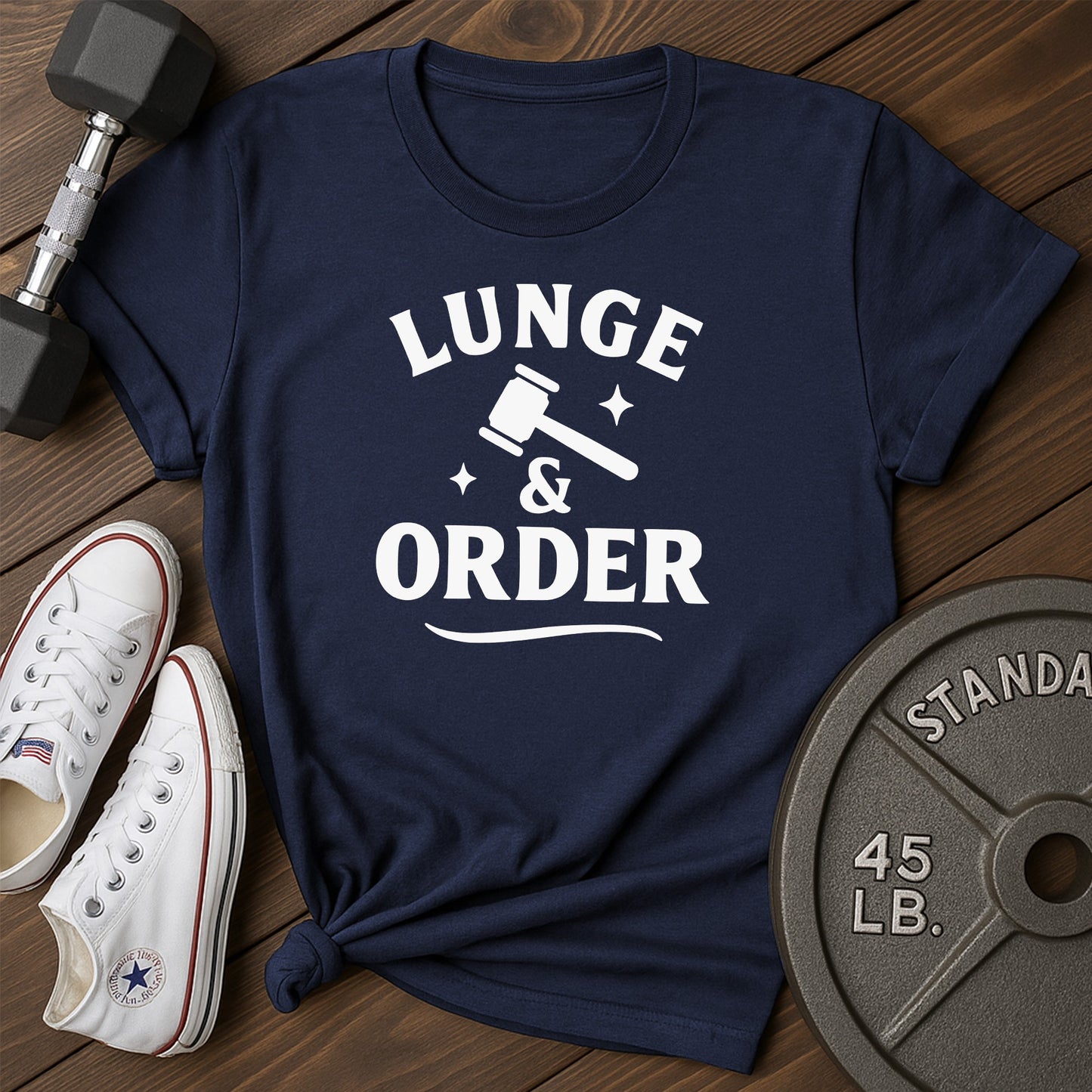 Lunge order an T-Shirt - blue - Lunge Order AN Blue.jpg