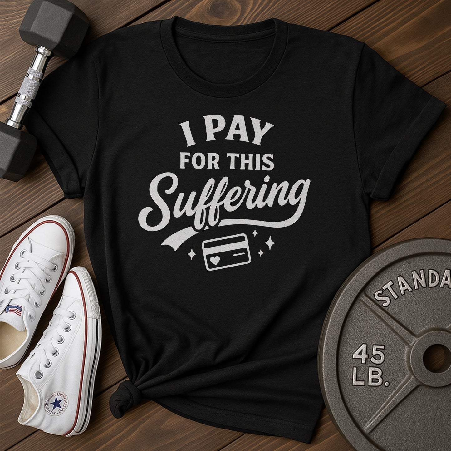 Paid suffering an T-Shirt - black - Paid Suffering AN Black.jpg