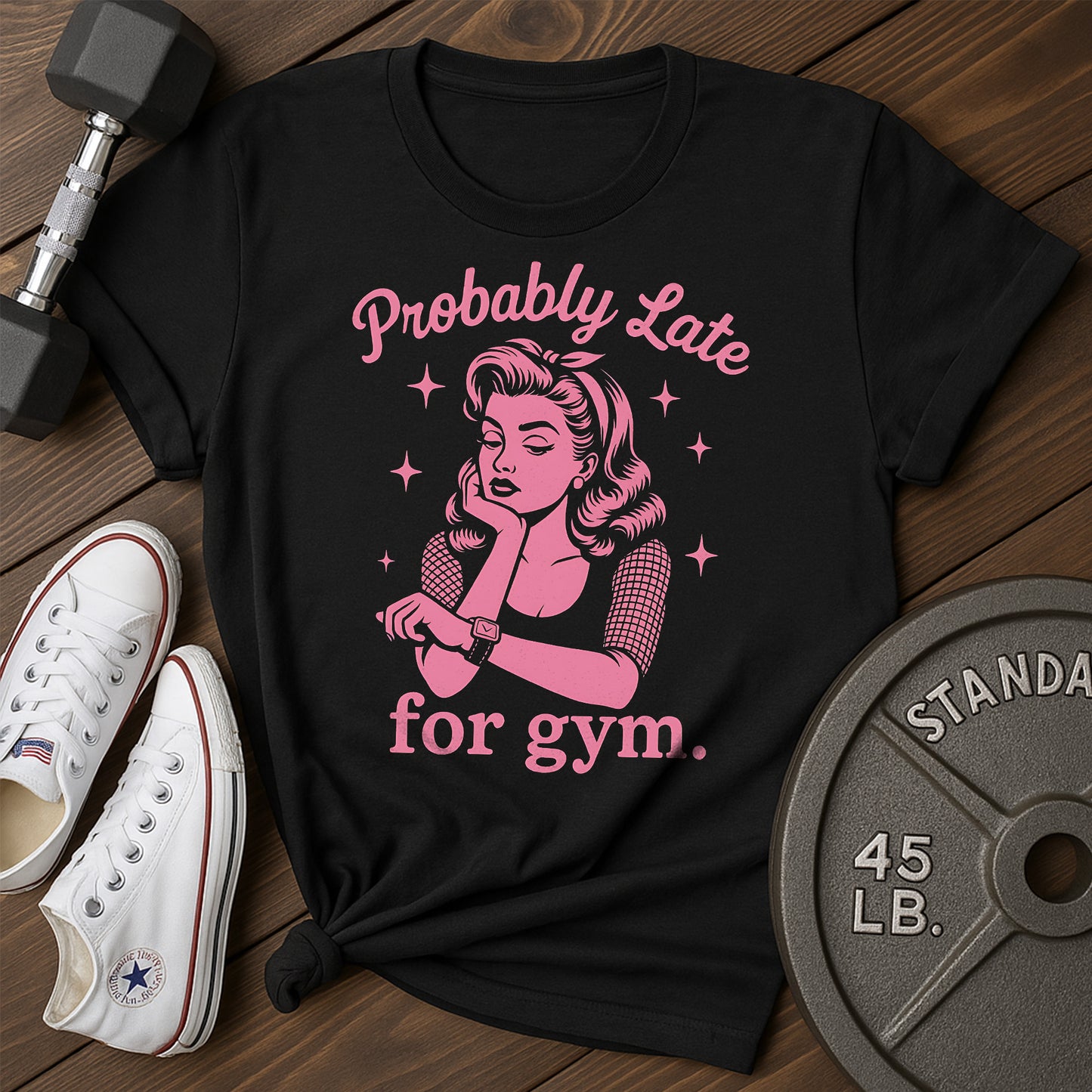 Probably Late F T-Shirt