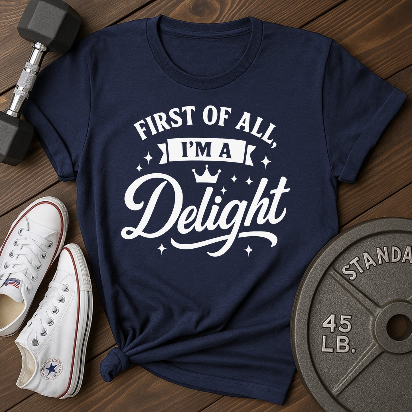 Pure delight an T-Shirt - blue - Pure Delight AN Blue.jpg