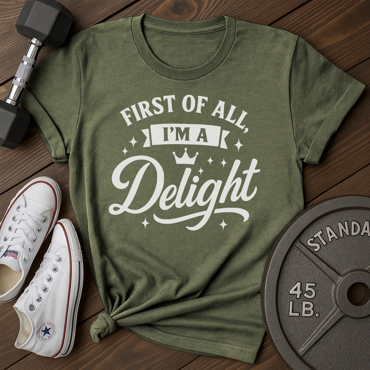 Pure delight an T-Shirt - green - Pure Delight AN Green.jpg