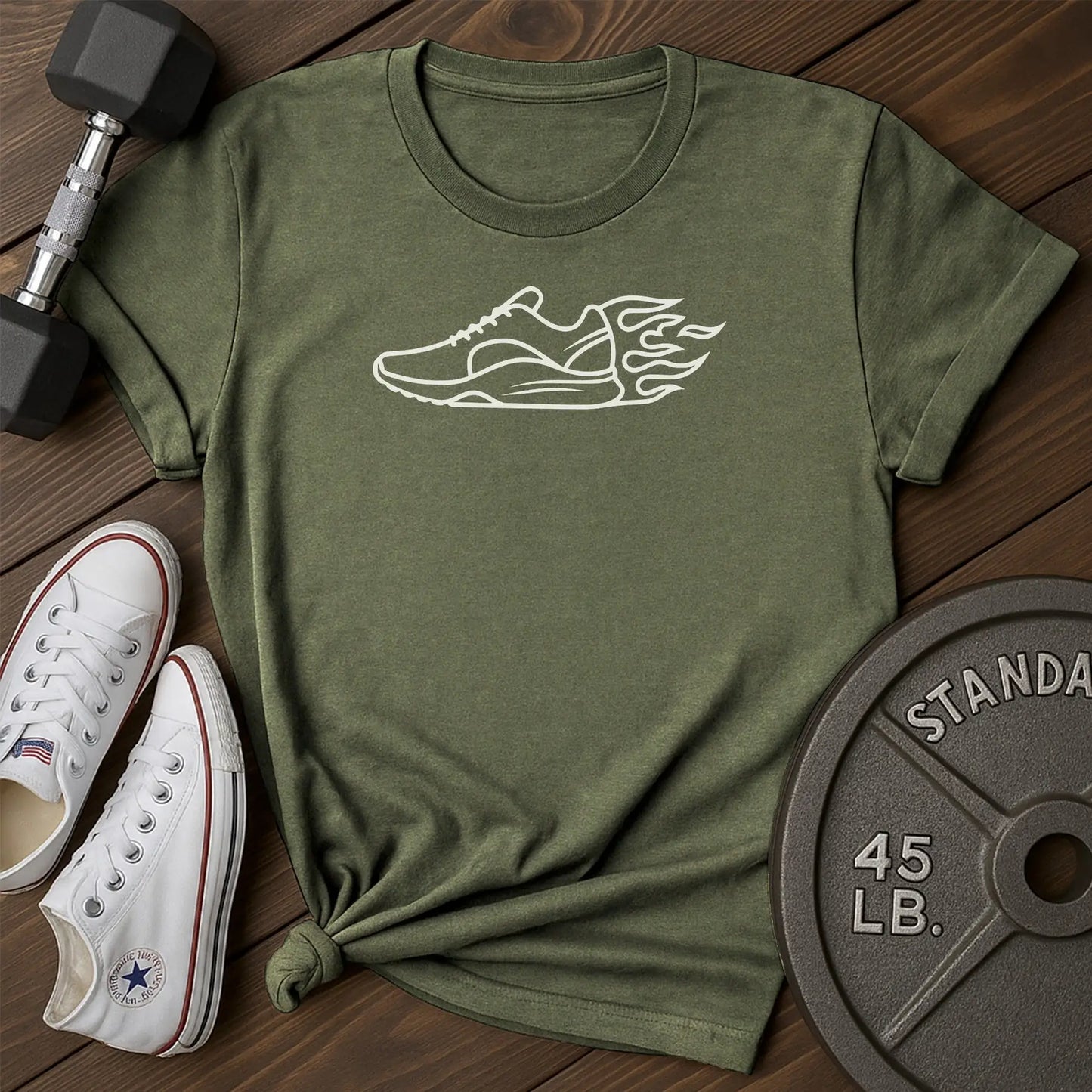 Runner speed av T-Shirt - green - Runner Speed AV Green.jpg