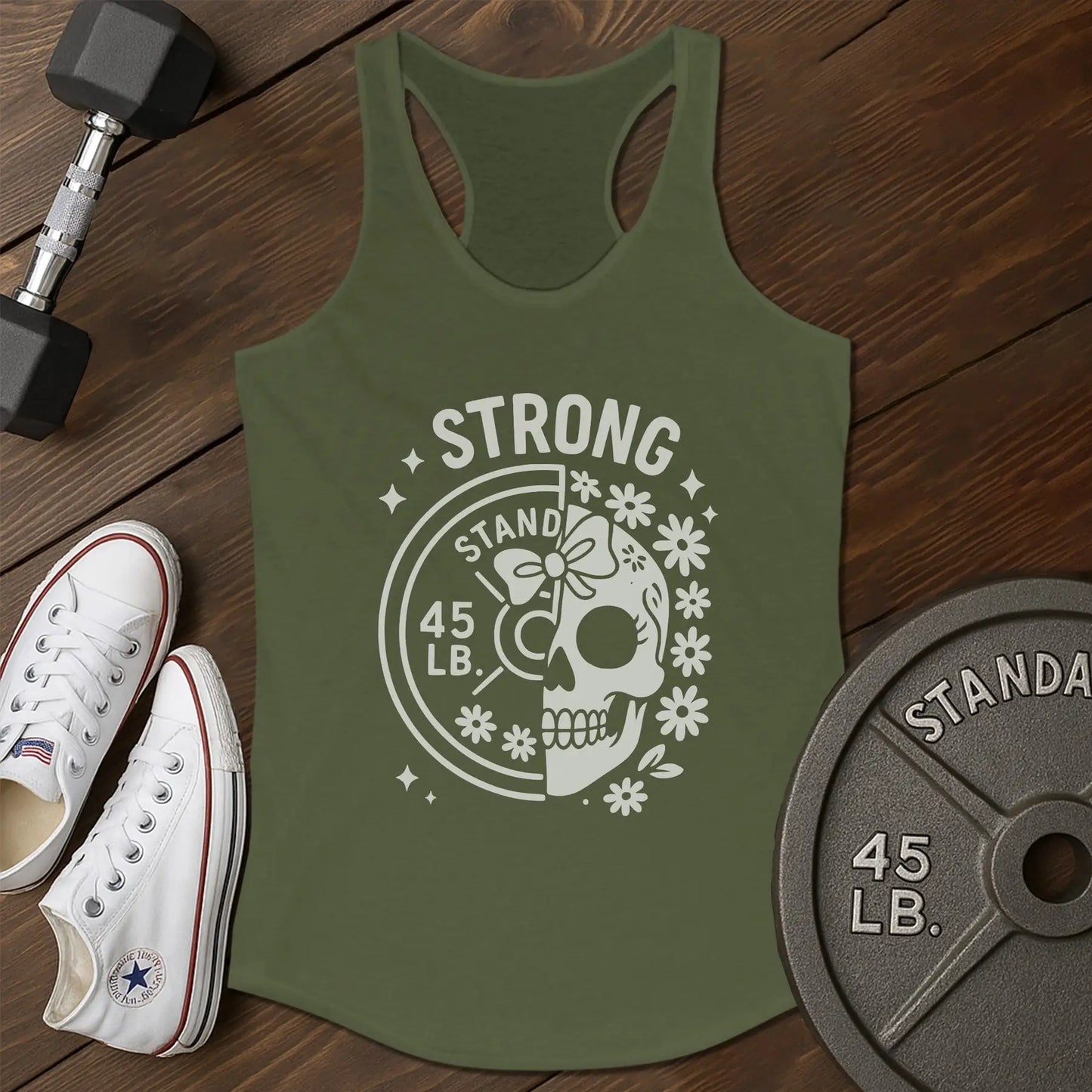 Sippin tonight am Tank - green - sippin tonight AM tank Green.jpg