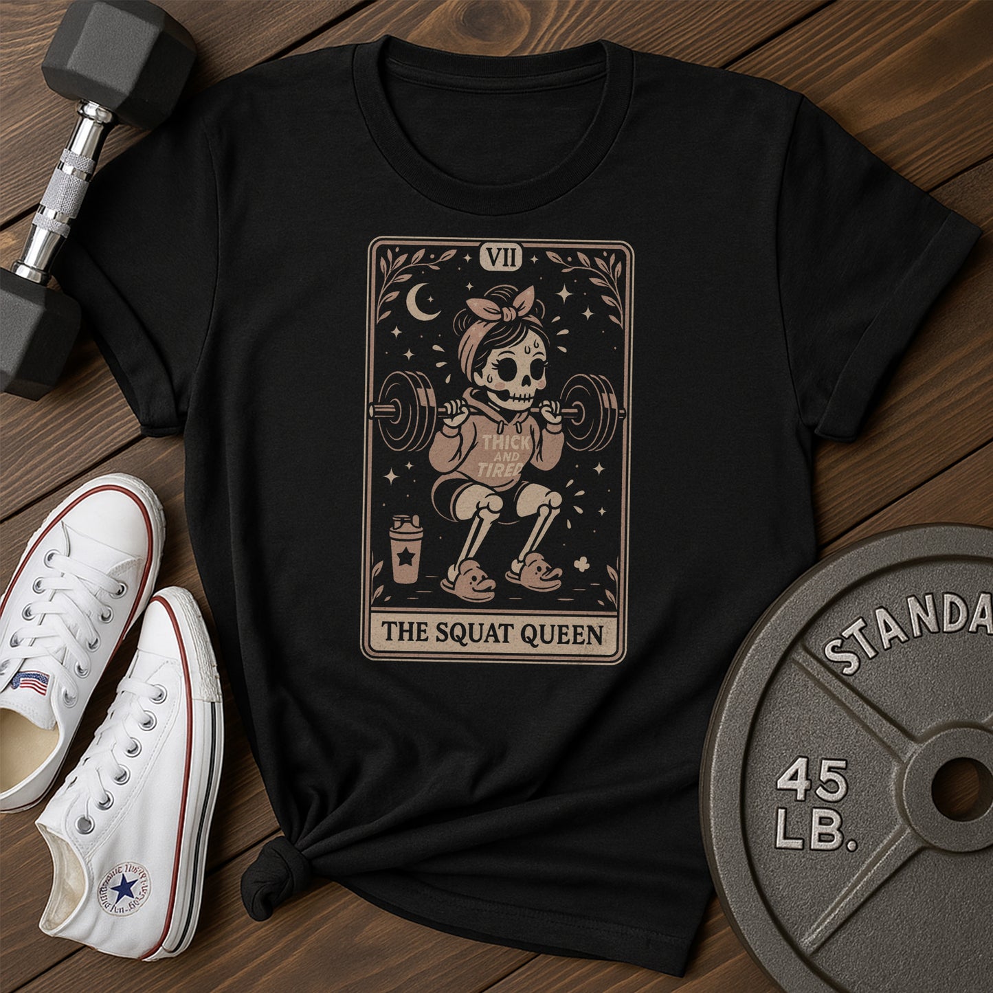 Squat Queen Tarot Ac T-Shirt