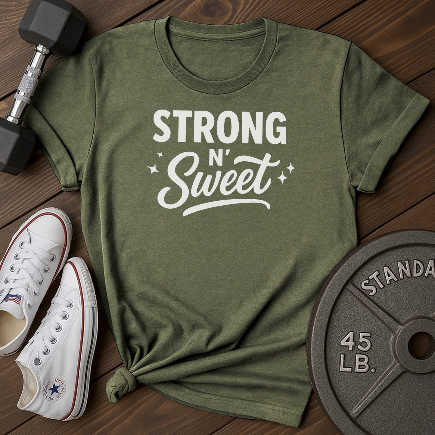 Strong sweet an T-Shirt - green - Strong Sweet AN Green.jpg