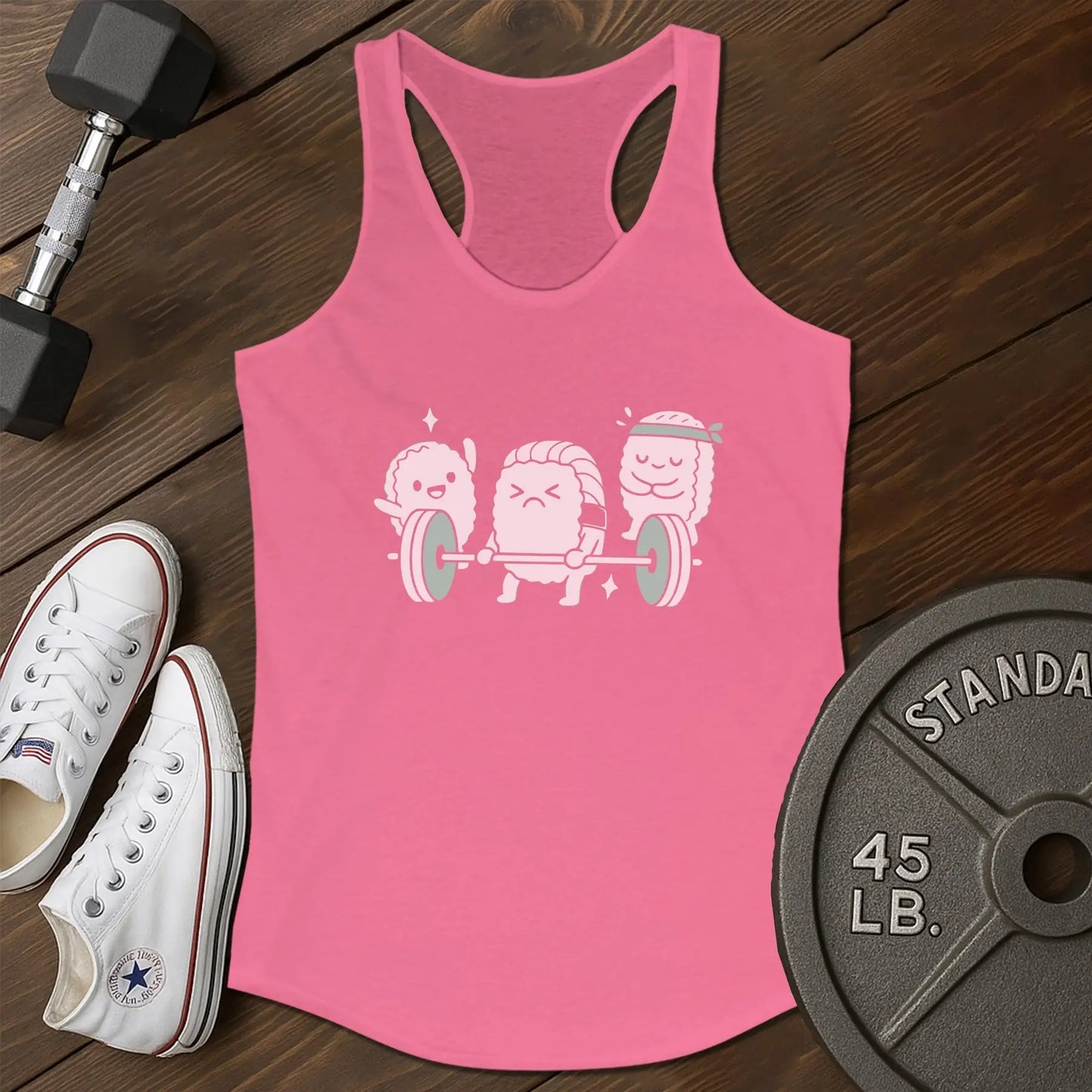 Team lift au Tank - pink - Team Lift AU tank Pink.jpg