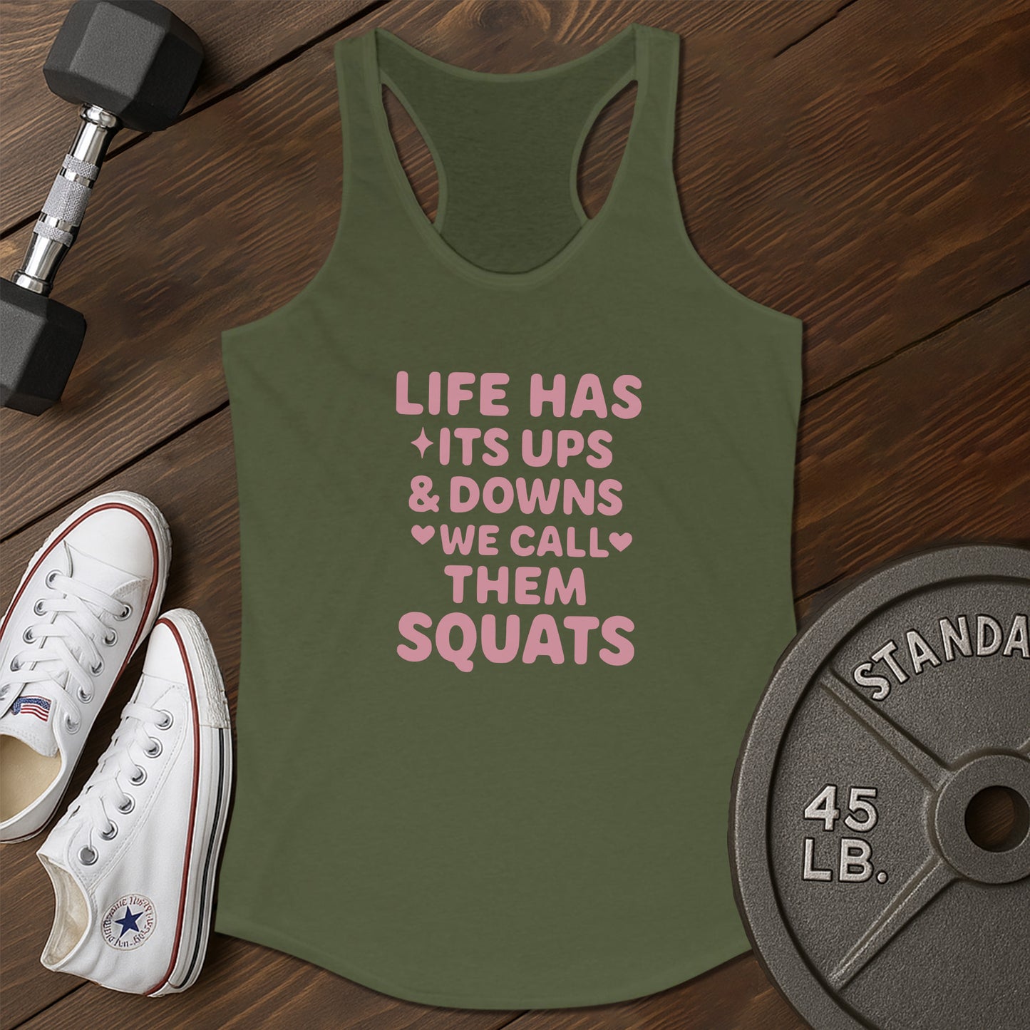 Them Squats E Tank