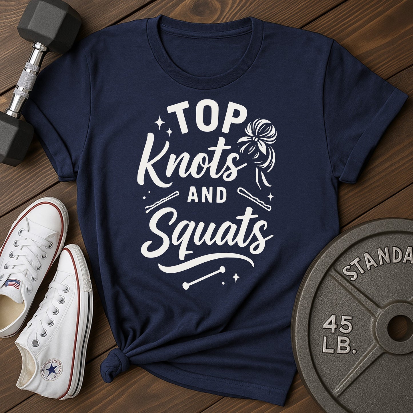Top Knots Ag T-Shirt - blue - Top Knots AG Blue.jpg