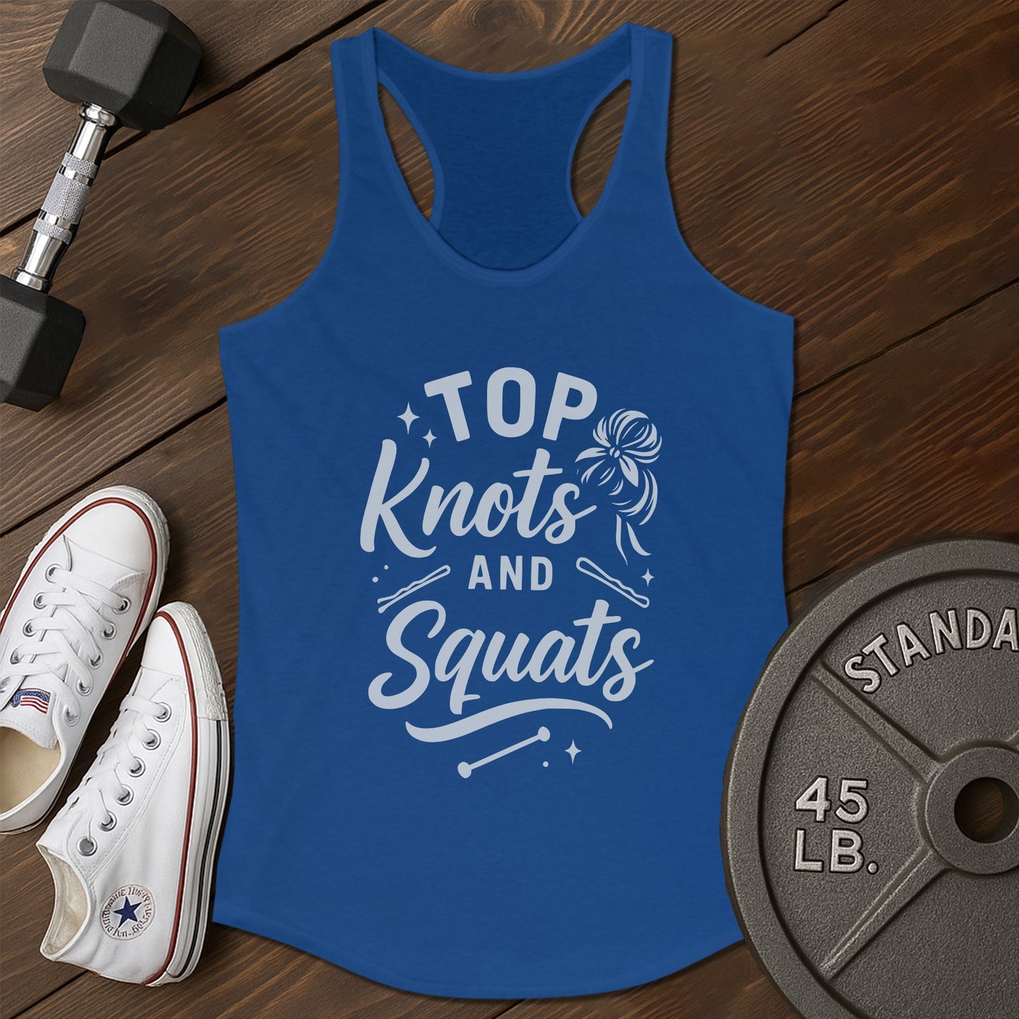 Top Knots Ag Tank - blue - Top Knots AG tank Blue.jpg