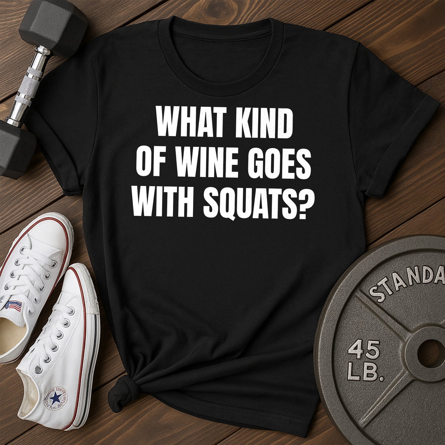 Wine Squats T-Shirt