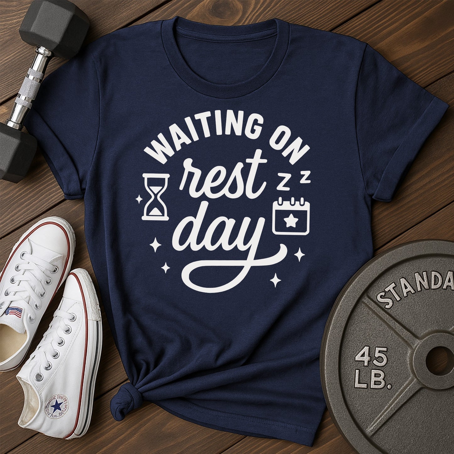 Waiting Rest Ag T-Shirt - blue - Waiting Rest AG Blue.jpg