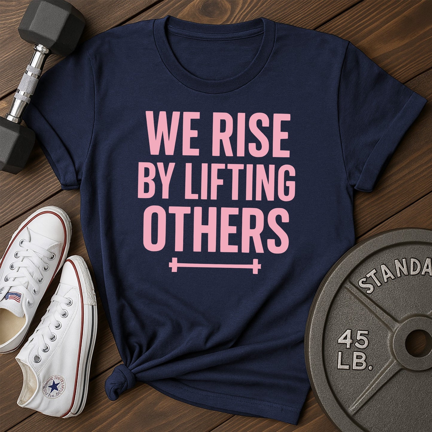 We rise al T-Shirt - blue - We Rise AL Blue.jpg