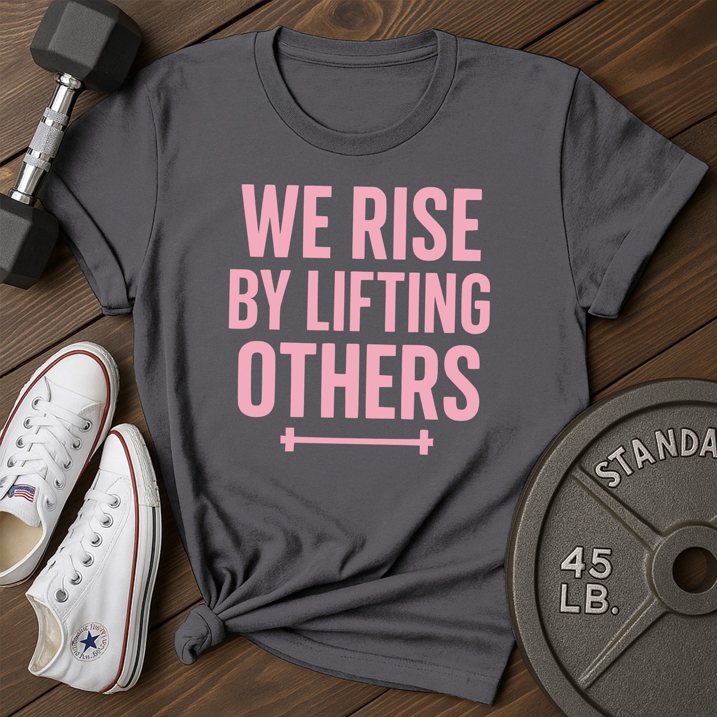 We rise al T-Shirt - charcoal - We Rise AL Charcoal.jpg