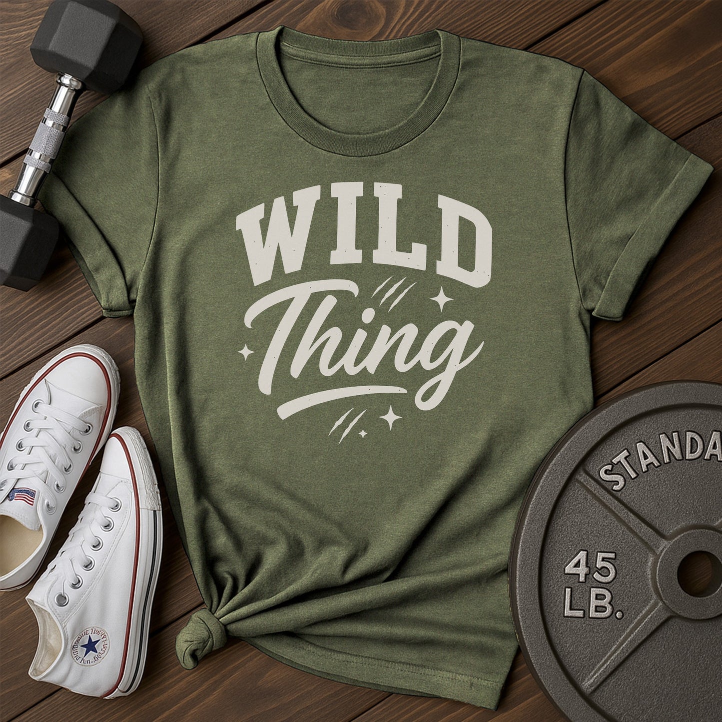 Wild thing ai T-Shirt - green - Wild Thing AI Green.jpg