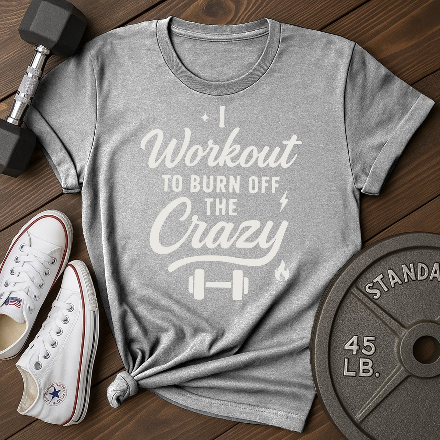 Workout Burn Ag T-Shirt - gray - Workout Burn AG Gray.jpg