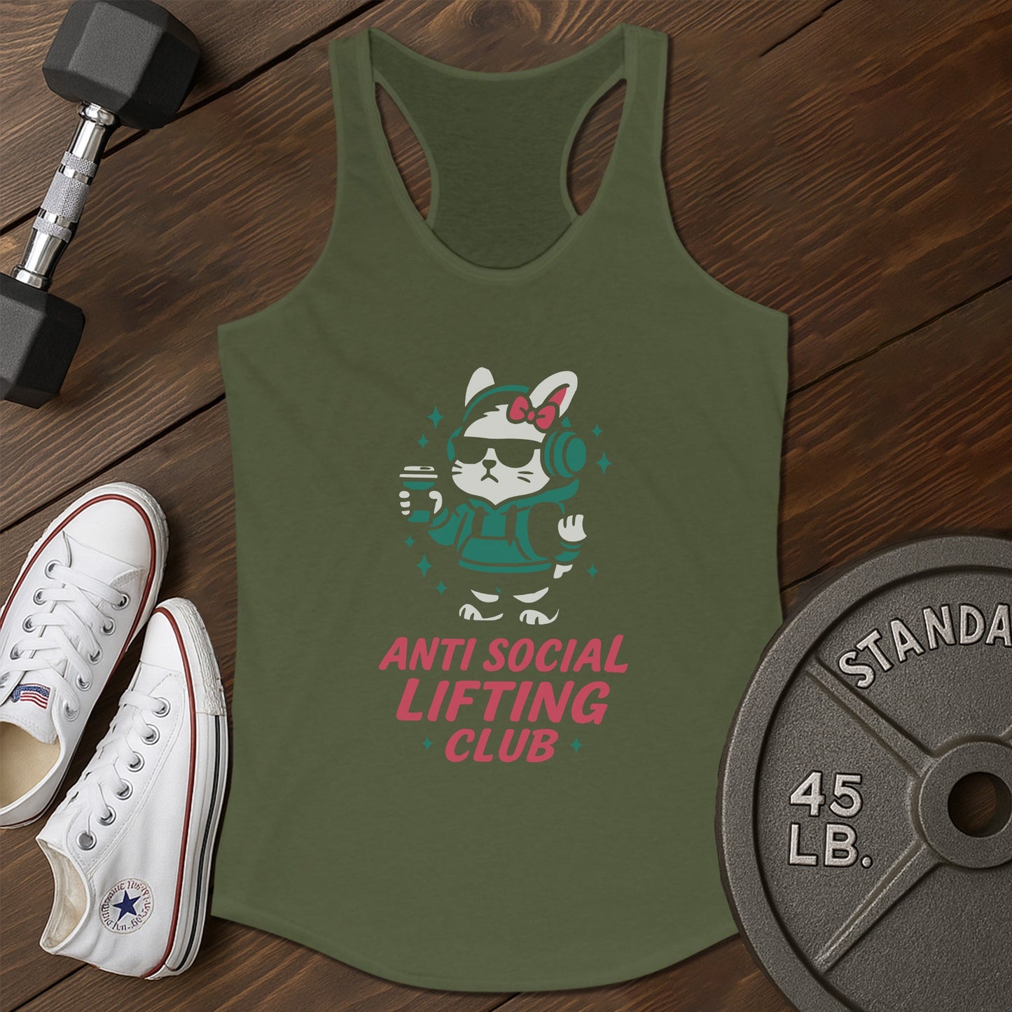 Anti social am Tank - green - anti social AM tank Green.jpg