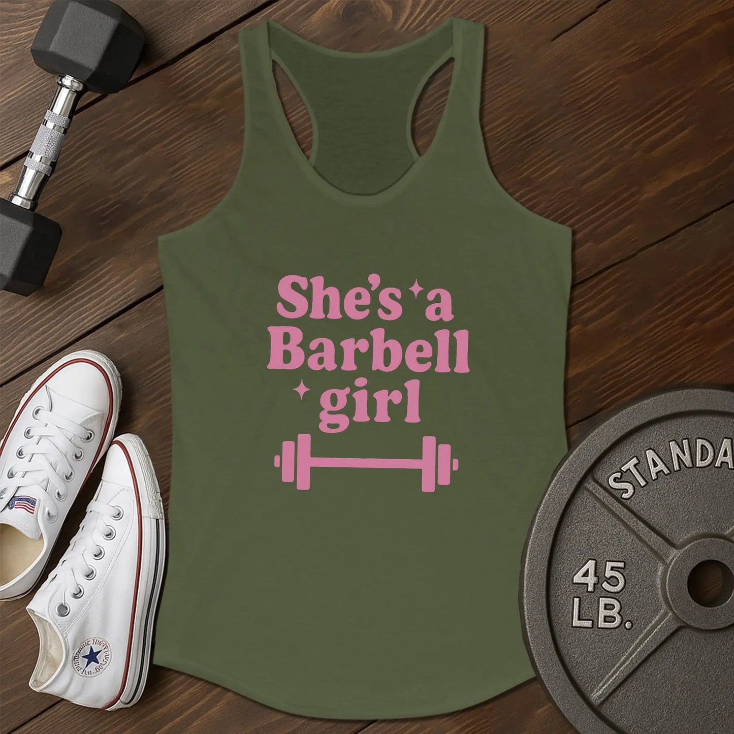 Barbell Girl E Tank